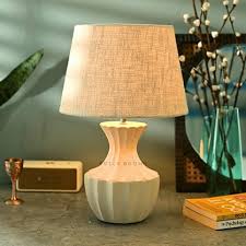 Wood Table Lamps